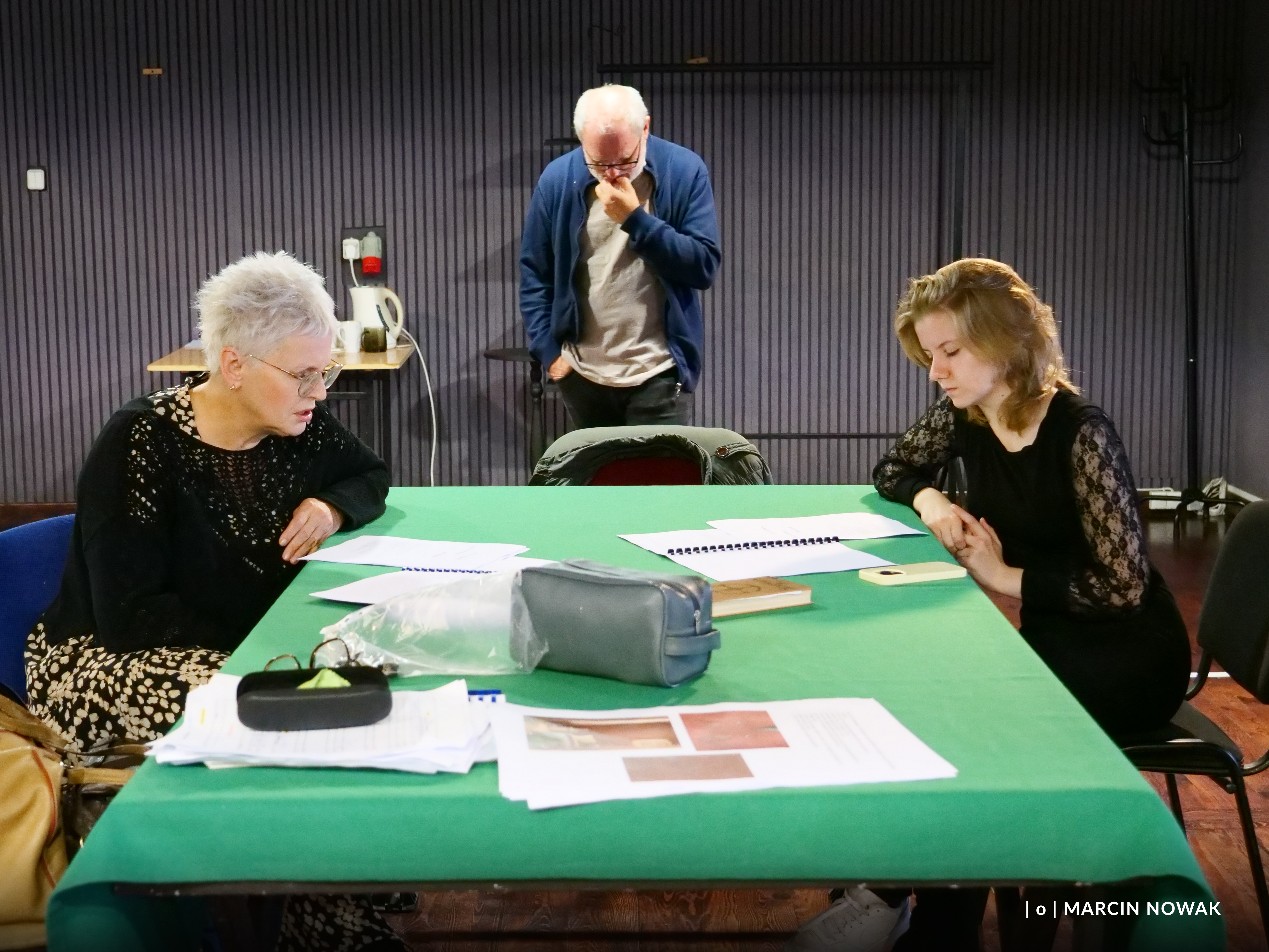 Zdjęcie z próby, fot. Marcin Nowak