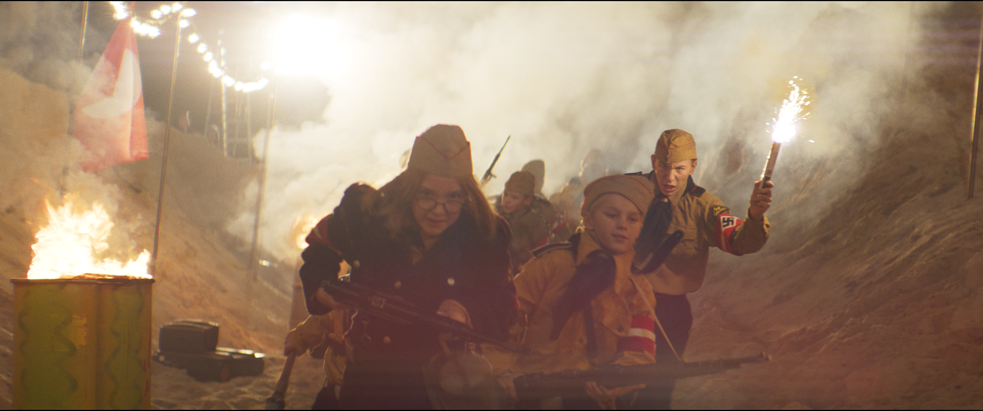 kadr z filmu Zaprawdę Hitler umarł