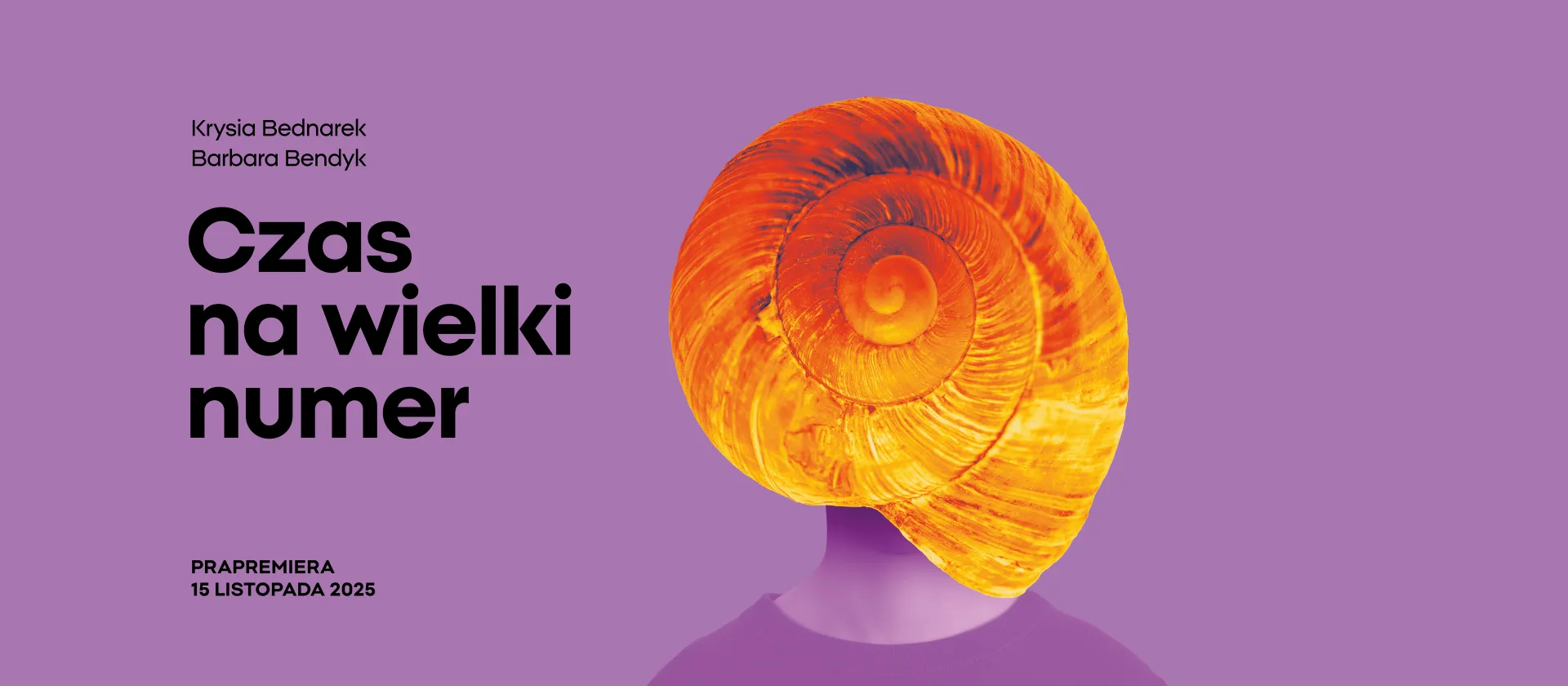 Czas na wielki numer - grafika z plakatu