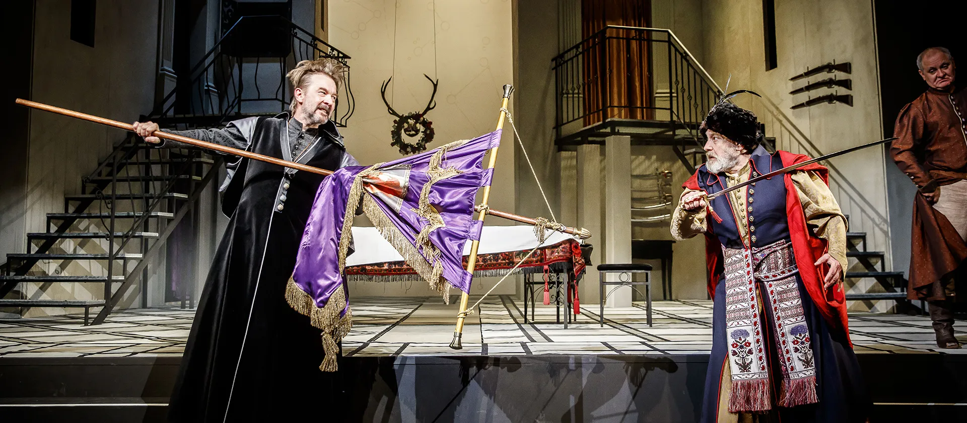 zdjęcie ze spektaklu „Zemsta”