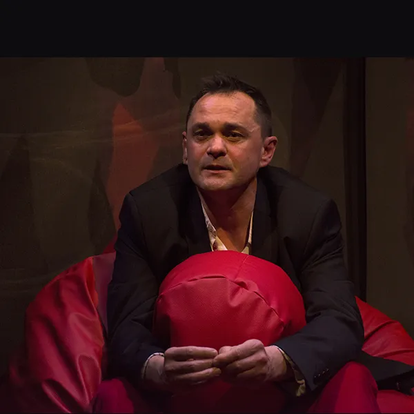 Zdjęcie z przedstawienia „Sztuka”