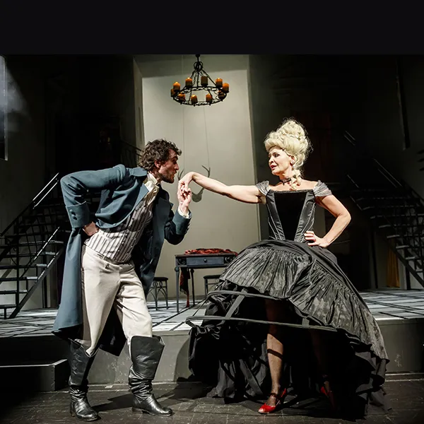 zdjęcie ze spektaklu „Zemsta”