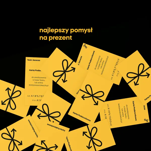 karta podarunkowa do Teatru Jaracza