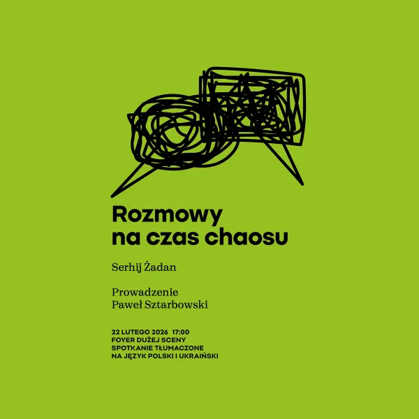 grafika rozmowy na czas chaosu - Serhij Żadan