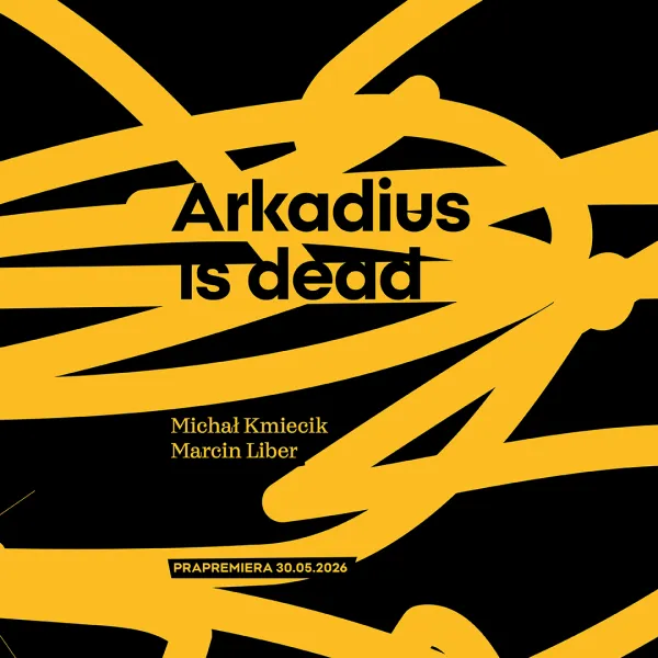 grafika do spektaklu Arkadius is dead