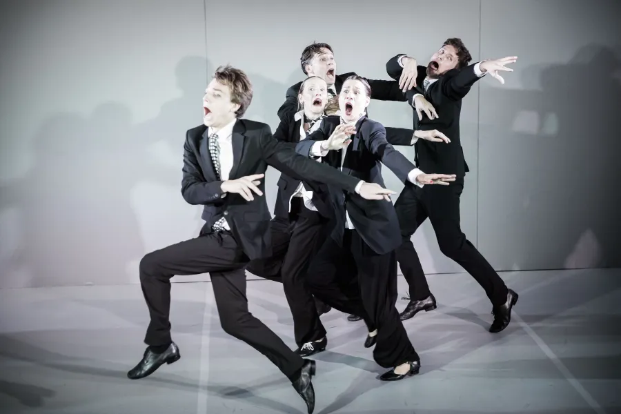 Wiktor Piechowski, Aleksandra Posielężna, Maja Polka, Łukasz Stawowczyk, Krystian Pesta , fot. Krzysztof Bieliński