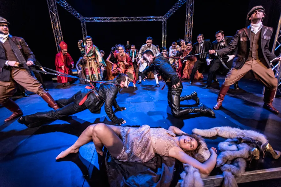 zdjęcie ze spektaklu Operetka, fot. Greg Noo-Wak