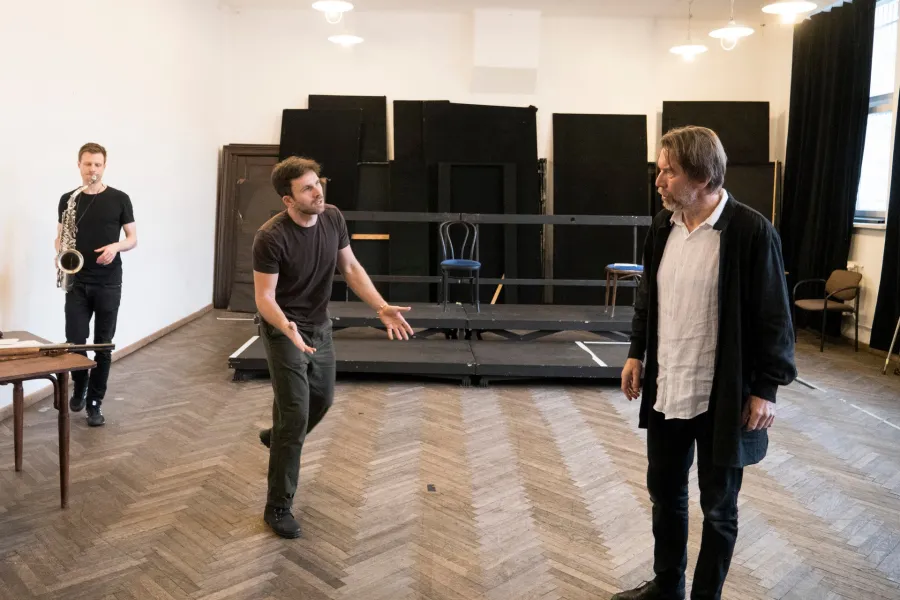 Paweł Paczesny, Krzysztof Wach, Bogusław Suszka, fot. Marcin Nowak