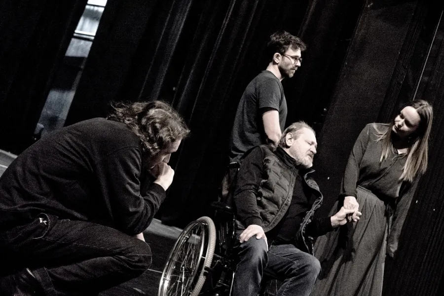 Mateusz Czwartosz, Andrzej Wichrowski, Krzyszysztof Wach, Urszula Gryczewska, fot. Marcin Nowak