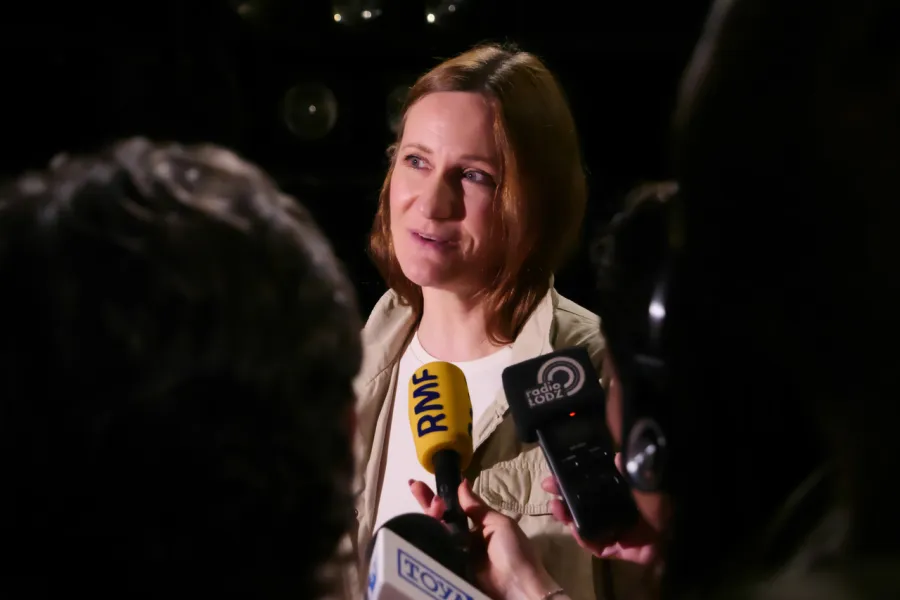 Anna Wieczur, próba medialna, fot. Marcin Nowak