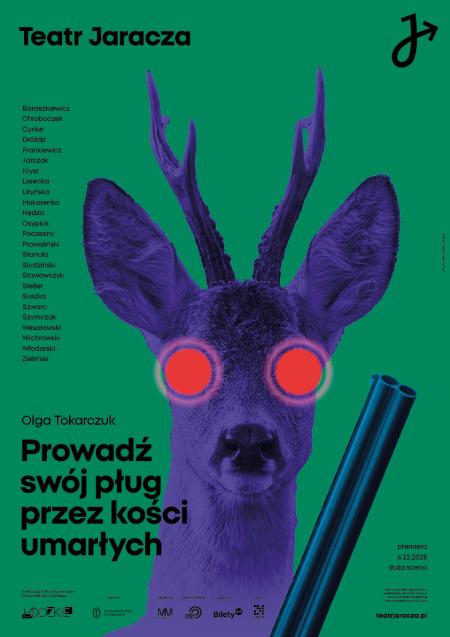 Prowadź swój pług przez kości umarłych - grafika na bazie plakatu