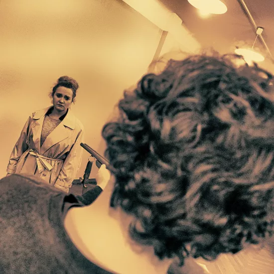 „Dzień Walentego” | Iwona Karlicka, Marcin Włodarski | zdjęcie z próby | fot. Marcin Nowak