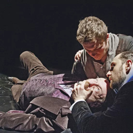 zdjęcie ze spektaklu Król Ryszard III, fot. Ryszard Olczak