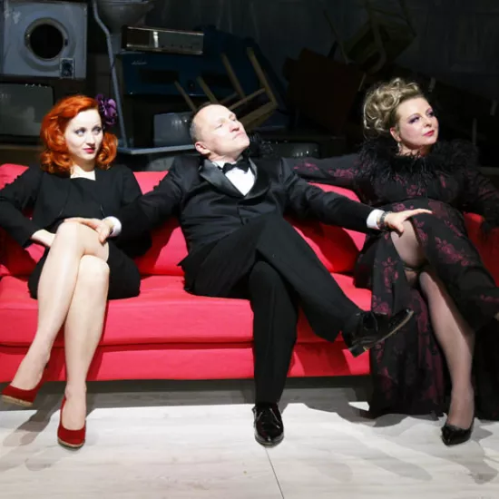 zdjęcie ze spektaklu Rewizor, fot. Ryszard Warcholiński 