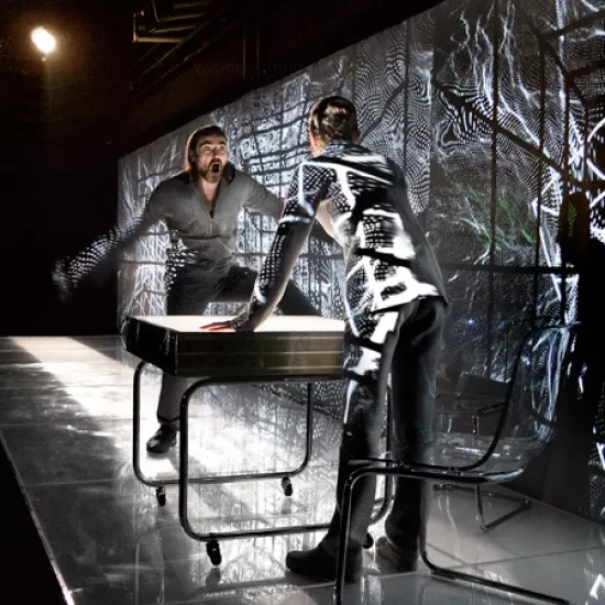 zdjęcie ze spektaklu Otchłań, fot. Mariusz Grzegorzek