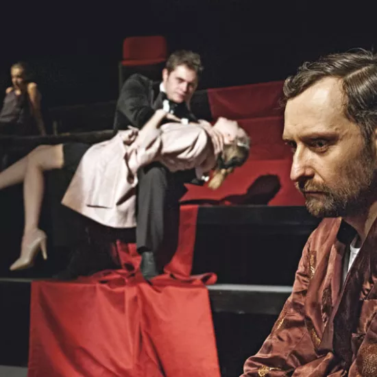 zdjęcie ze spektaklu Król Ryszard III, fot. Ryszard Olczak