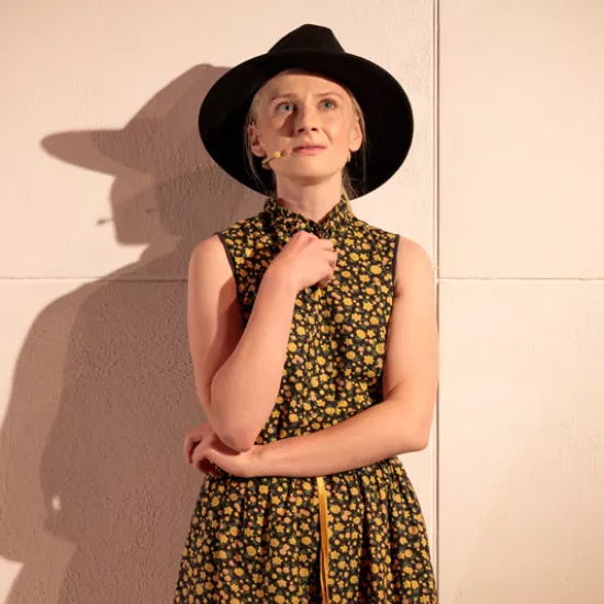 zdjęcie do spektaklu Listy na (nie)wyczerpanym papierze, fot. Andrzej Wencel