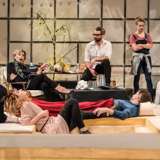 zdjęcie ze spektaklu Idioci, fot. Greg Noo-Wak 