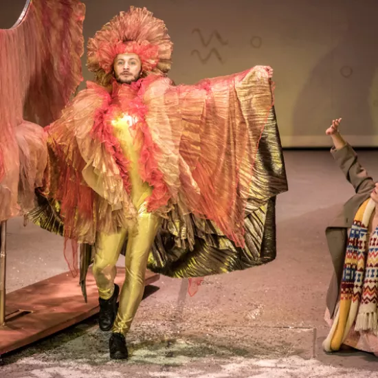 zdjęcie do spektaklu Królowa Śniegu, fot. Greg Noo-Wak 