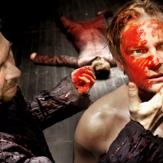 zdjęcie ze spektaklu Makbet, fot. Szymon Lenkowski, Tymoteusz Lekler