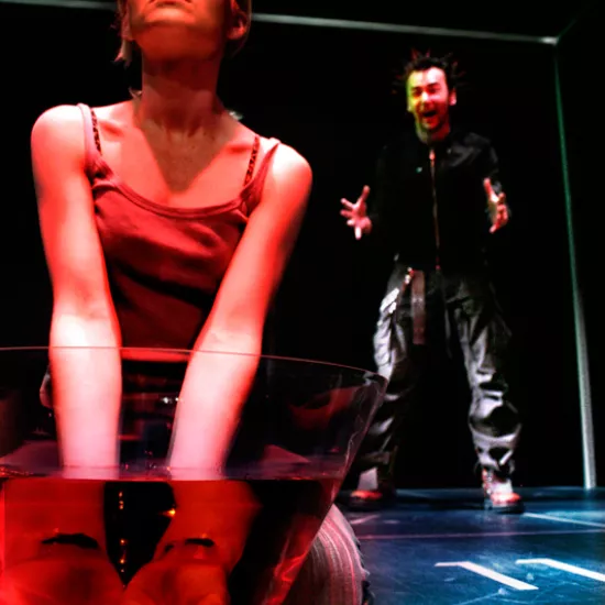 zdjęcie ze spektaklu Habitat, fot. Mariusz Grzegorzek