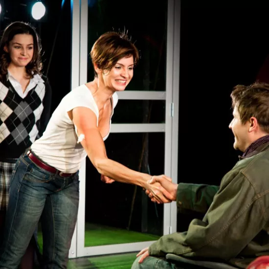 zdjęcie do spektaklu Survival, fot. Tomasz Kałużny