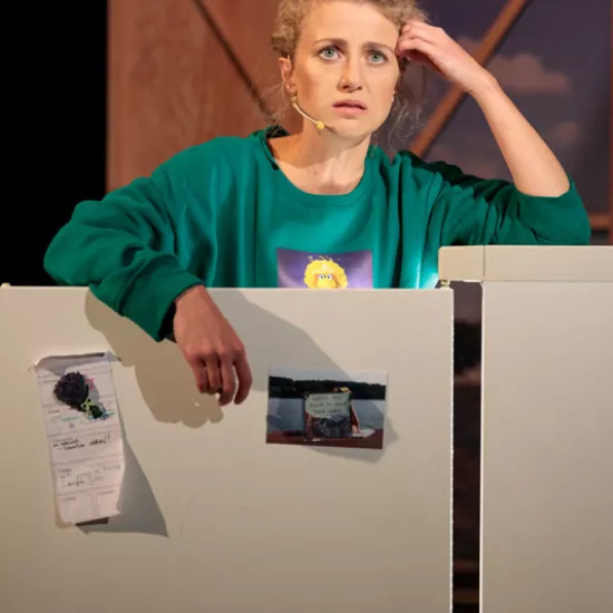 zdjęcie do spektaklu Listy na (nie)wyczerpanym papierze, fot. Andrzej Wencel