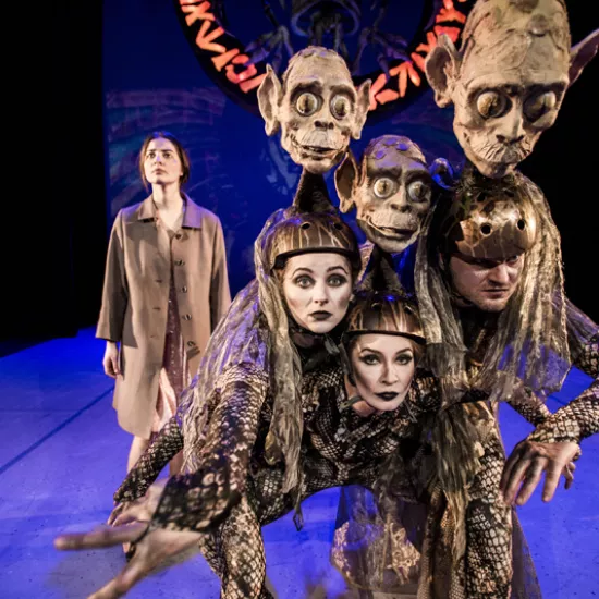 zdjęcie do spektaklu Królowa Śniegu, fot. Greg Noo-Wak 