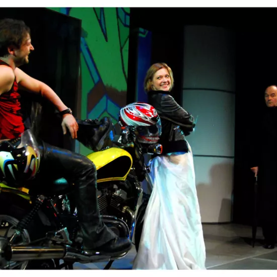 zdjęcie do spektaklu Poskromienie złośnicy, fot. Greg Noo-Wak 