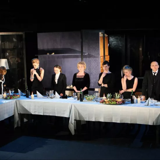 zdjęcie ze spektaklu Gorące lato w Oklahomie, fot. Maciej Dyczkowski 