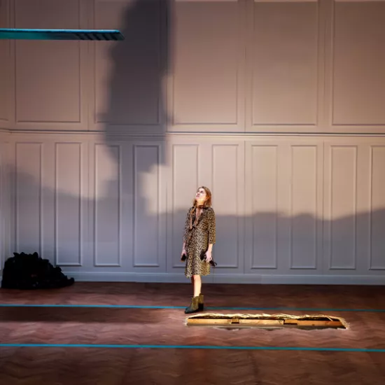 zdjęcie ze spektaklu Plac bohaterów, fot. Krzysztof Bieliński