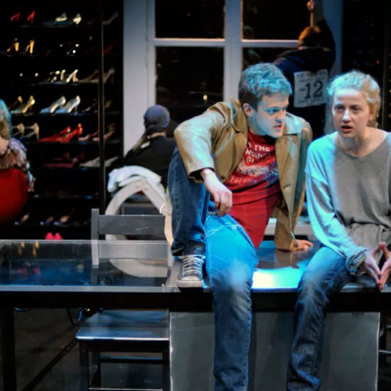 zdjęcie do spektaklu Instynkt gry, fot. Greg Noo-Wak 