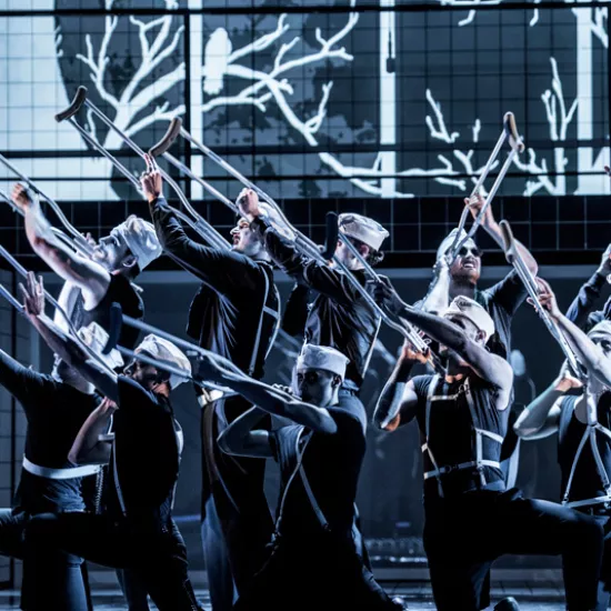 zdjęcie ze spektaklu Opera za trzy grosze, fot. Greg Noo-Wak 