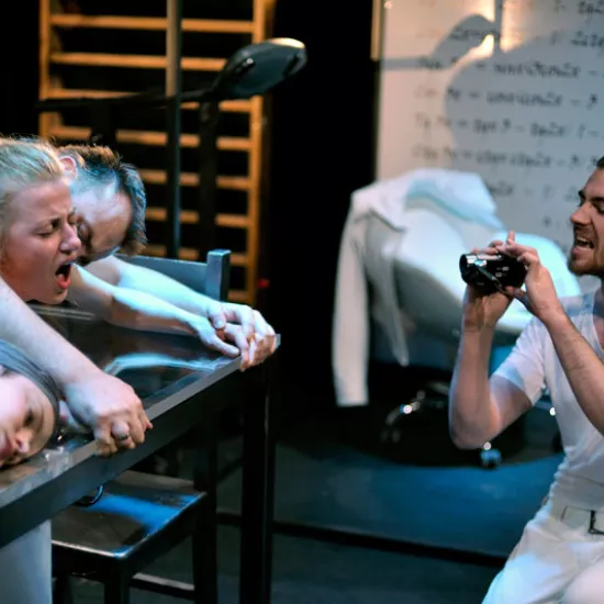 zdjęcie do spektaklu Instynkt gry, fot. Greg Noo-Wak 