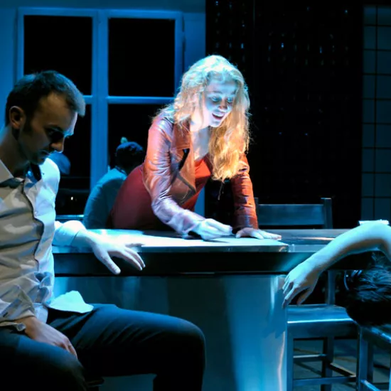 zdjęcie do spektaklu Instynkt gry, fot. Greg Noo-Wak 