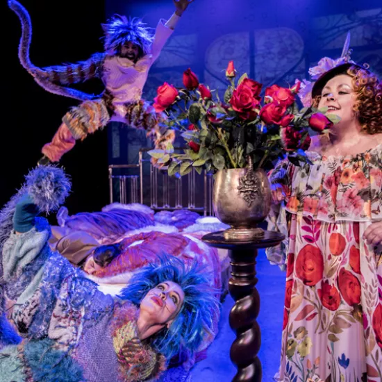 zdjęcie do spektaklu Królowa Śniegu, fot. Greg Noo-Wak 