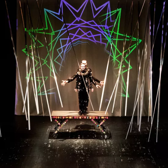 zdjęcie ze spektaklu Dzieci widzą duchy, fot. Mariusz Grzegorzek