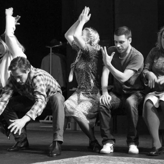 zdjęcie ze spektaklu kapliczka.pl, fot. Michał Grabowski 