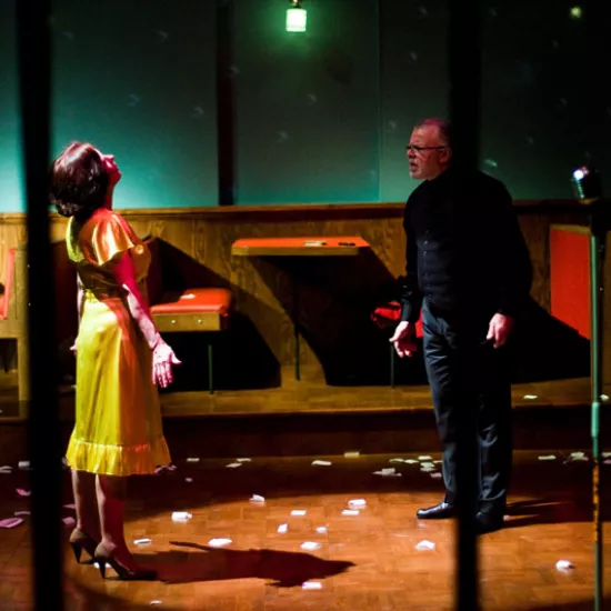 zdjęcie ze spektaklu Kaskada, fot. Krzysztof Bieliński