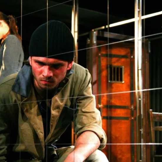 zdjęcie ze spektaklu Nad, fot. Piotr Paczuski