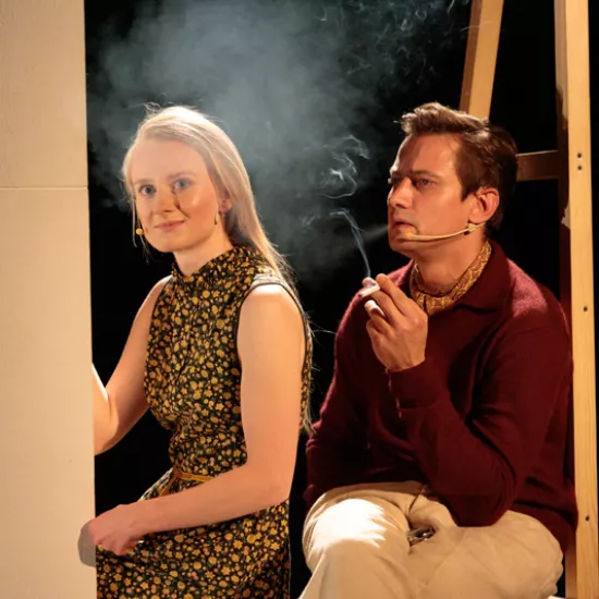 zdjęcie do spektaklu Listy na (nie)wyczerpanym papierze, fot. Andrzej Wencel