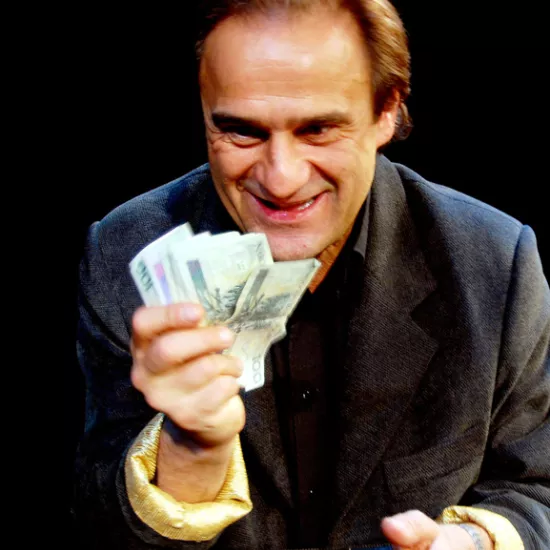 zdjęcie ze spektaklu Obudź się i poczuj smak kawy, fot. Greg Noo-Wak 