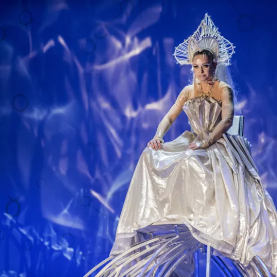 zdjęcie do spektaklu Królowa Śniegu, fot. Greg Noo-Wak 