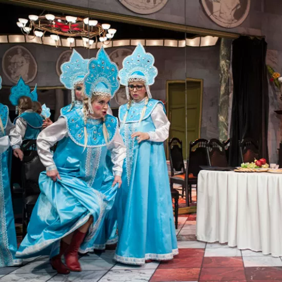 zdjęcie do spektaklu Baba Chanel, fot. Greg Noo-Wak 