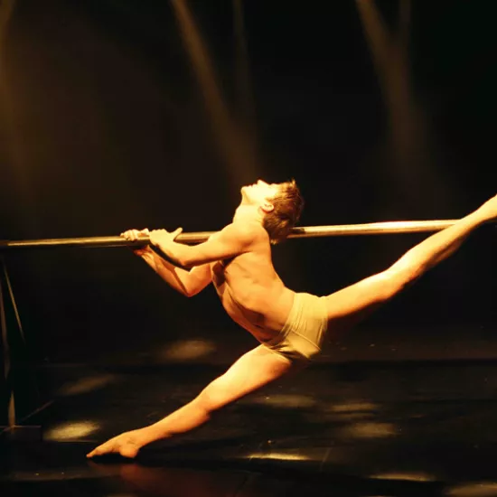 zdjęcie ze spektaklu Niżyński, fot. Sławomir Bergański