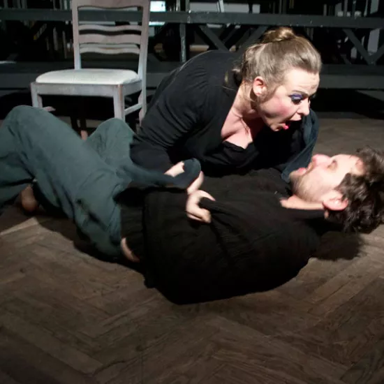 zdjęcie ze spektaklu Król Ryszard III, fot. Ryszard Olczak