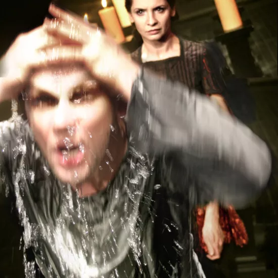 zdjęcie ze spektaklu Makbet, fot. Szymon Lenkowski, Tymoteusz Lekler