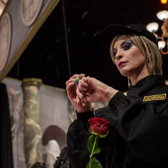 zdjęcie do spektaklu Baba Chanel, fot. Greg Noo-Wak 