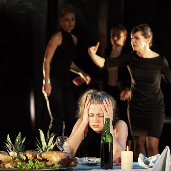 zdjęcie ze spektaklu Gorące lato w Oklahomie, fot. Maciej Dyczkowski 