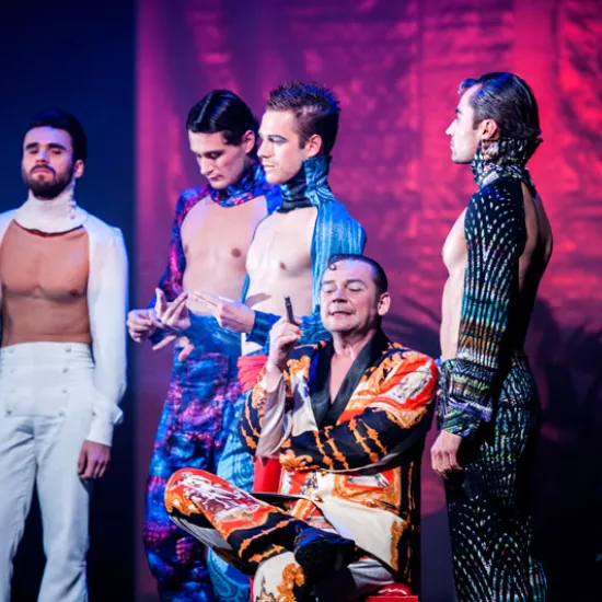 zdjęcie ze spektaklu Iwona, ksieżniczka Burgunda, fot. zdjęcie ze spektaklu Idioci, fot. Greg Noo-Wak 